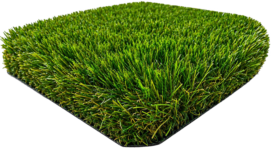 Products Luxury artificial grass sample with natural dense appearance